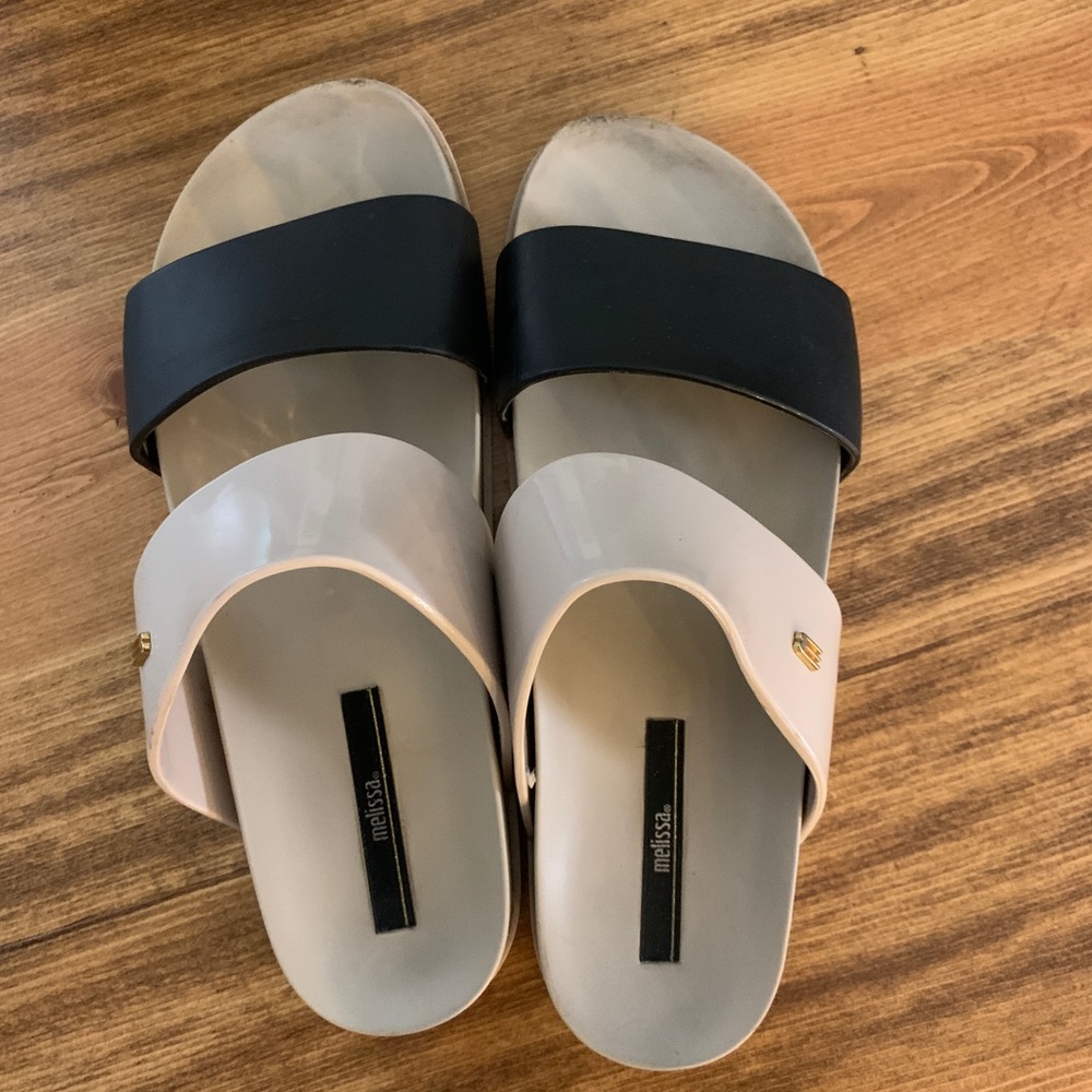 Melissa Cosmic Jelly Slide Sandal Sz 9